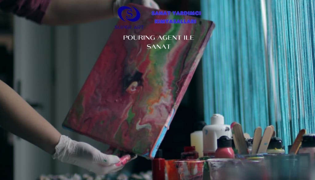 SuperArt — pouring agent ile akrilik döküm sanatı